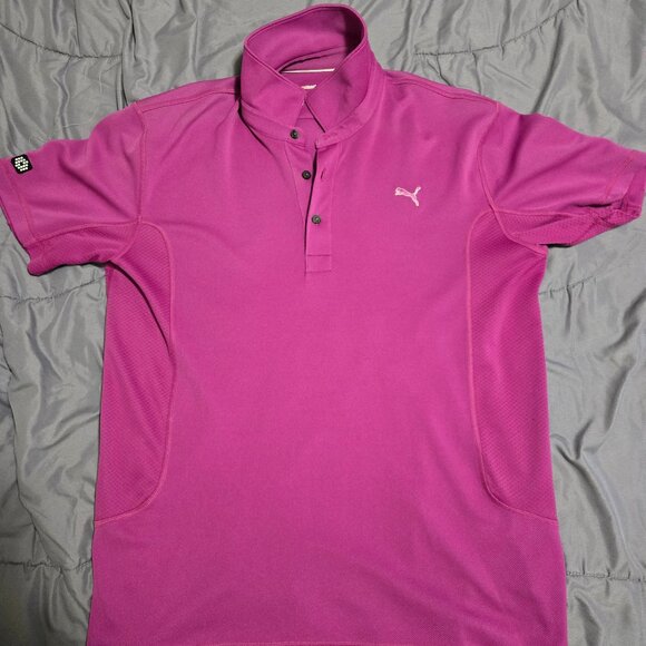 Puma Sport Lifestyle golf shirt (M) - Picture 1 of 3